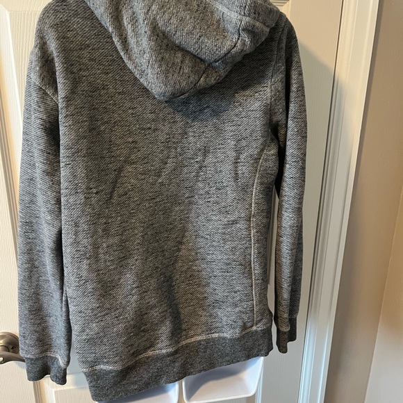 Small gently used grey Volcom hoodie - Picture 2 of 3